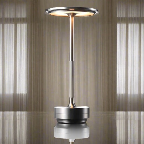 Aro Lights | Minimalistische Luxe Metalen Tafellamp, Bureaulamp, nachtkast lamp