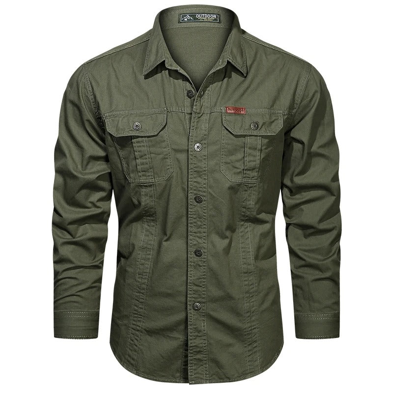 P. Legend Cargo Shirt | Casual USA Cargo overhemd voor mannen