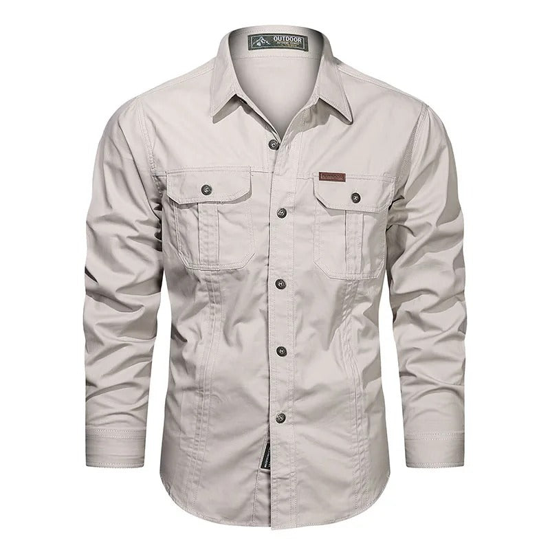 P. Legend Cargo Shirt | Casual USA Cargo overhemd voor mannen