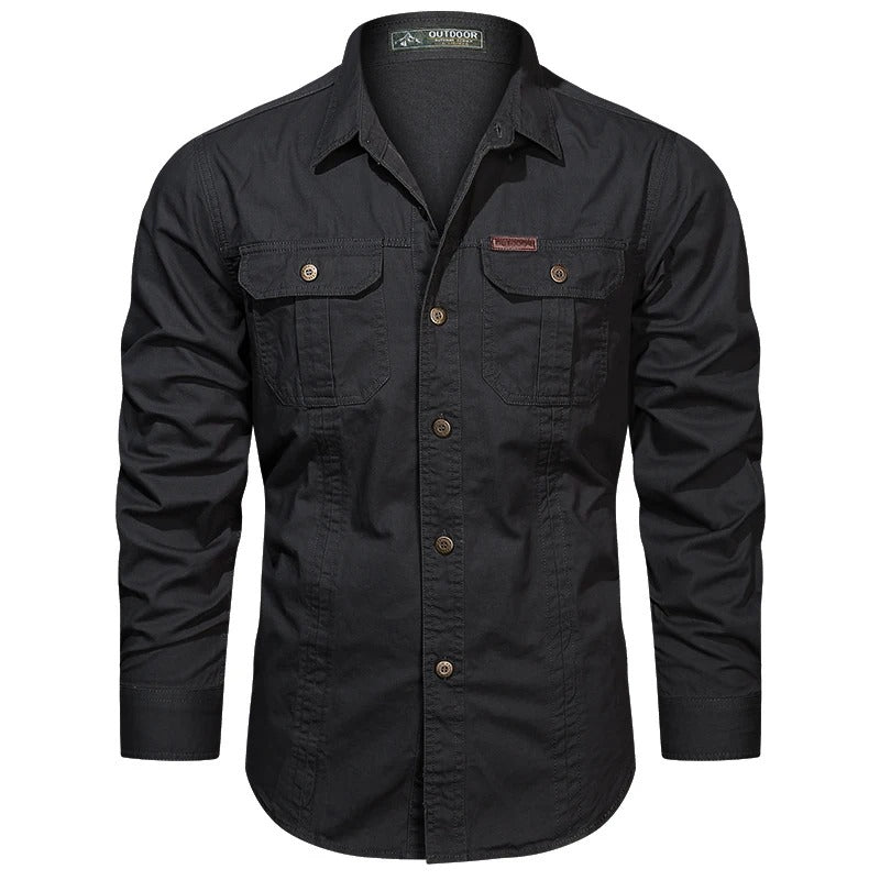 P. Legend Cargo Shirt | Casual USA Cargo overhemd voor mannen