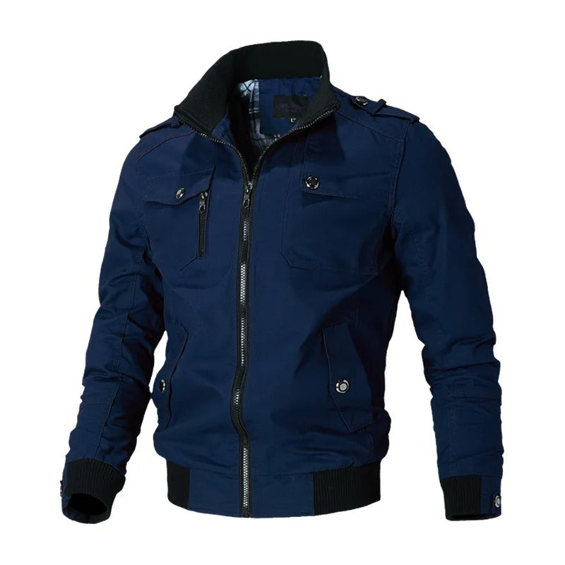 HUGO Classic Jacket | Stijlvol Gewatteerd Heren tussenjas met Kraag