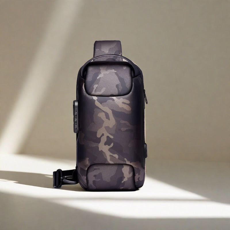 HUGO Anti-diefstal Tas | Stijlvolle Cross Body tas voor mannen, waterproof, diefstalbestendig met slot