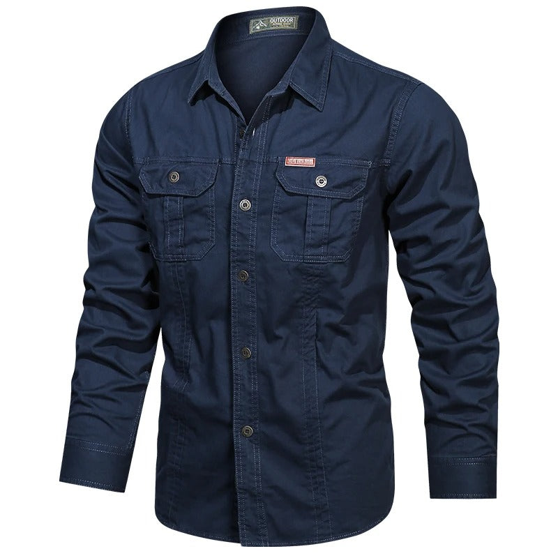 P. Legend Cargo Shirt | Casual USA Cargo overhemd voor mannen