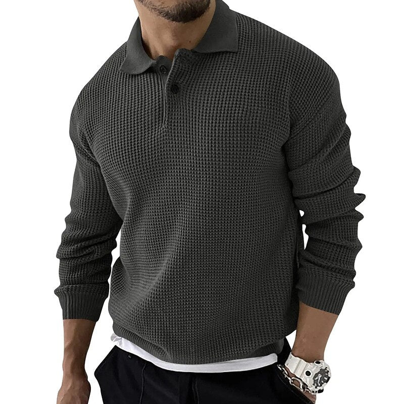 Ganti Polo | Luxe Premium longsleeve heren polo