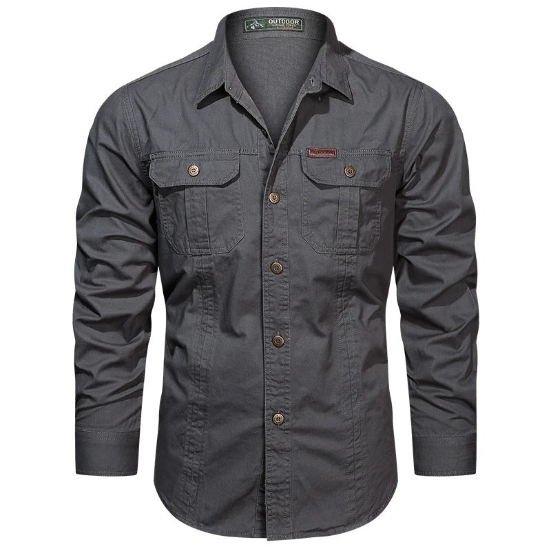 P. Legend Cargo Shirt | Casual USA Cargo overhemd voor mannen