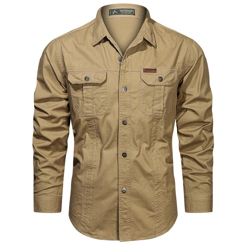 P. Legend Cargo Shirt | Casual USA Cargo overhemd voor mannen