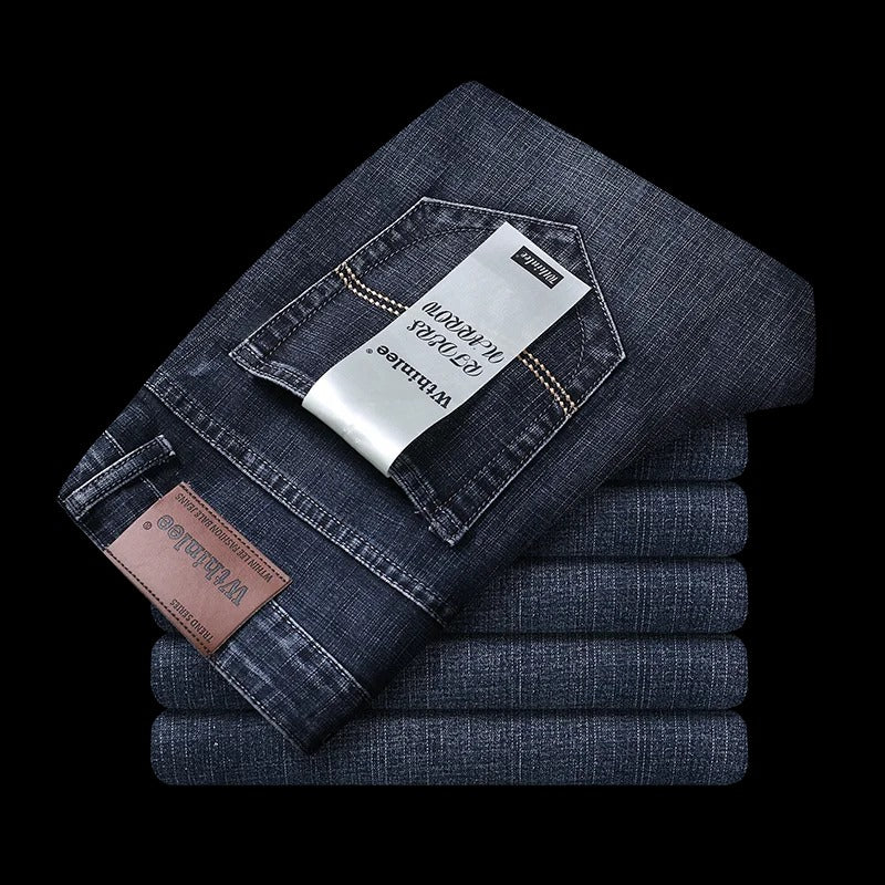 Select Heren Jeans | Premium stijlvolle heren denim spijkerbroek in Straight-fit