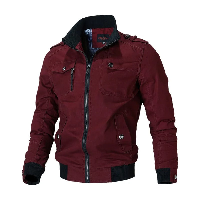 HUGO Classic Jacket | Stijlvol Gewatteerd Heren tussenjas met Kraag