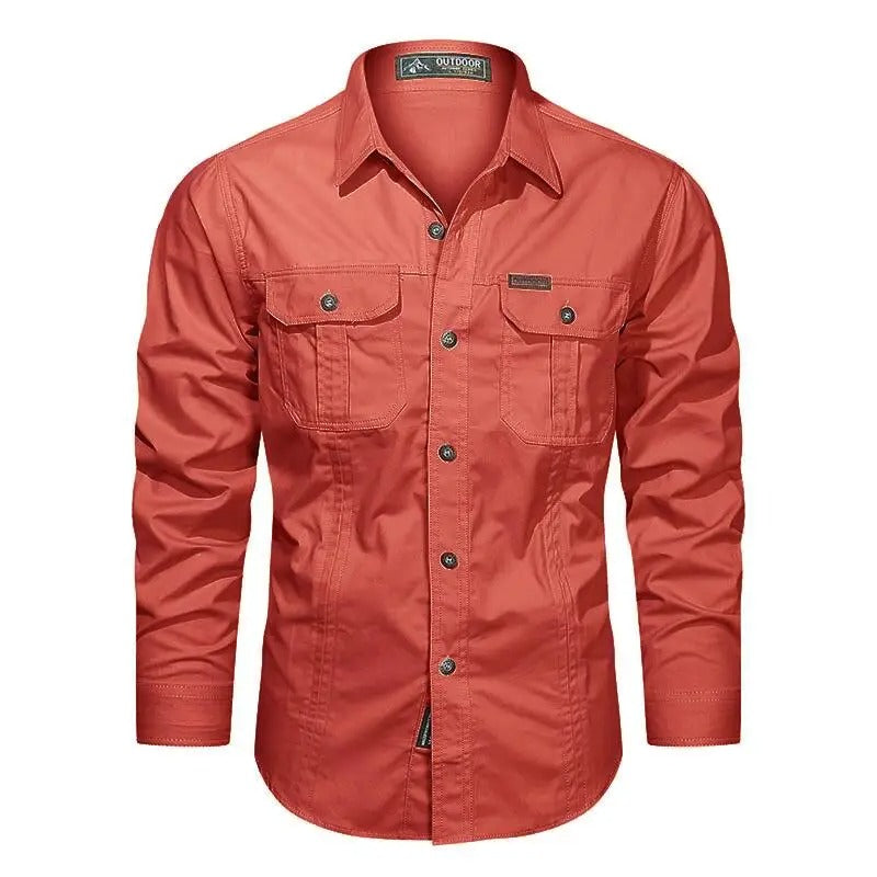 P. Legend Cargo Shirt | Casual USA Cargo overhemd voor mannen