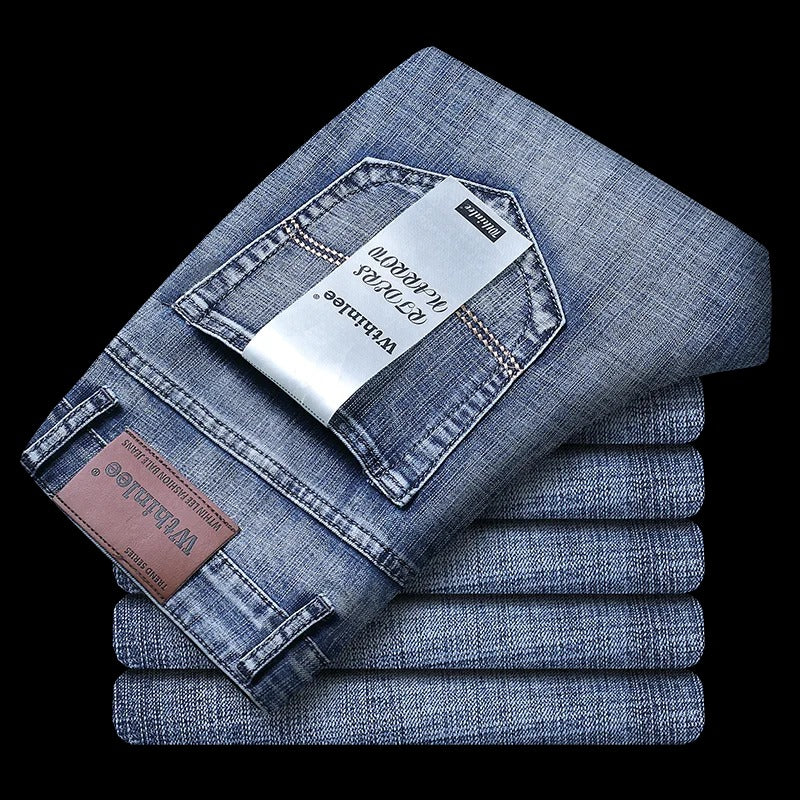 Select Heren Jeans | Premium stijlvolle heren denim spijkerbroek in Straight-fit