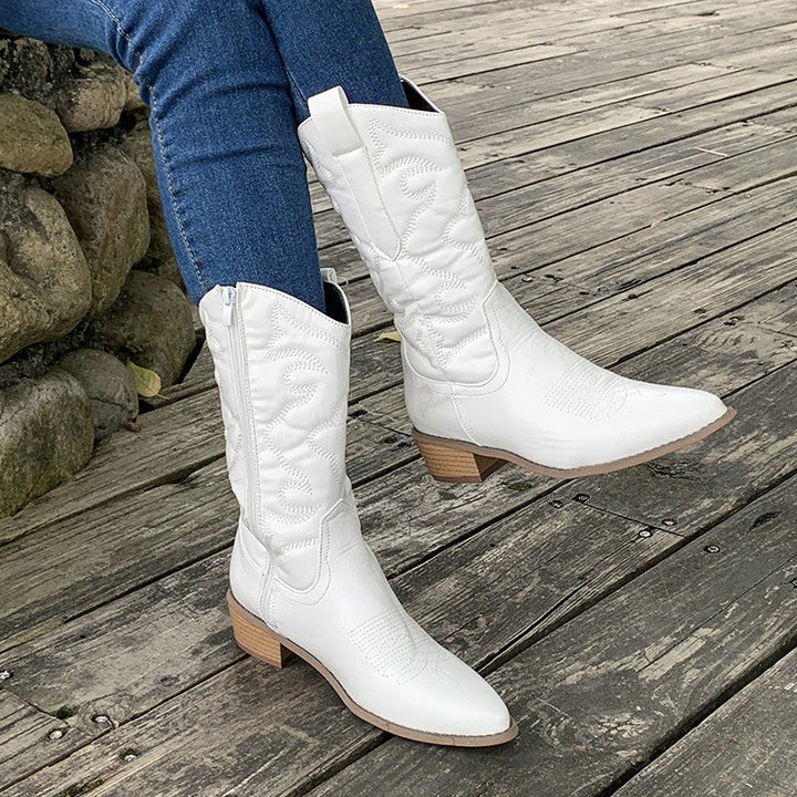 Ilsa Trendy Cowboy Laarzen | Stijlvolle en Comfortabele Westerm Dameslaarzen voor Elke Gelegenheid