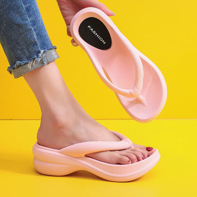 Fashion FlipFlops | Vrouwen Orthopedische Sandalen met Hak