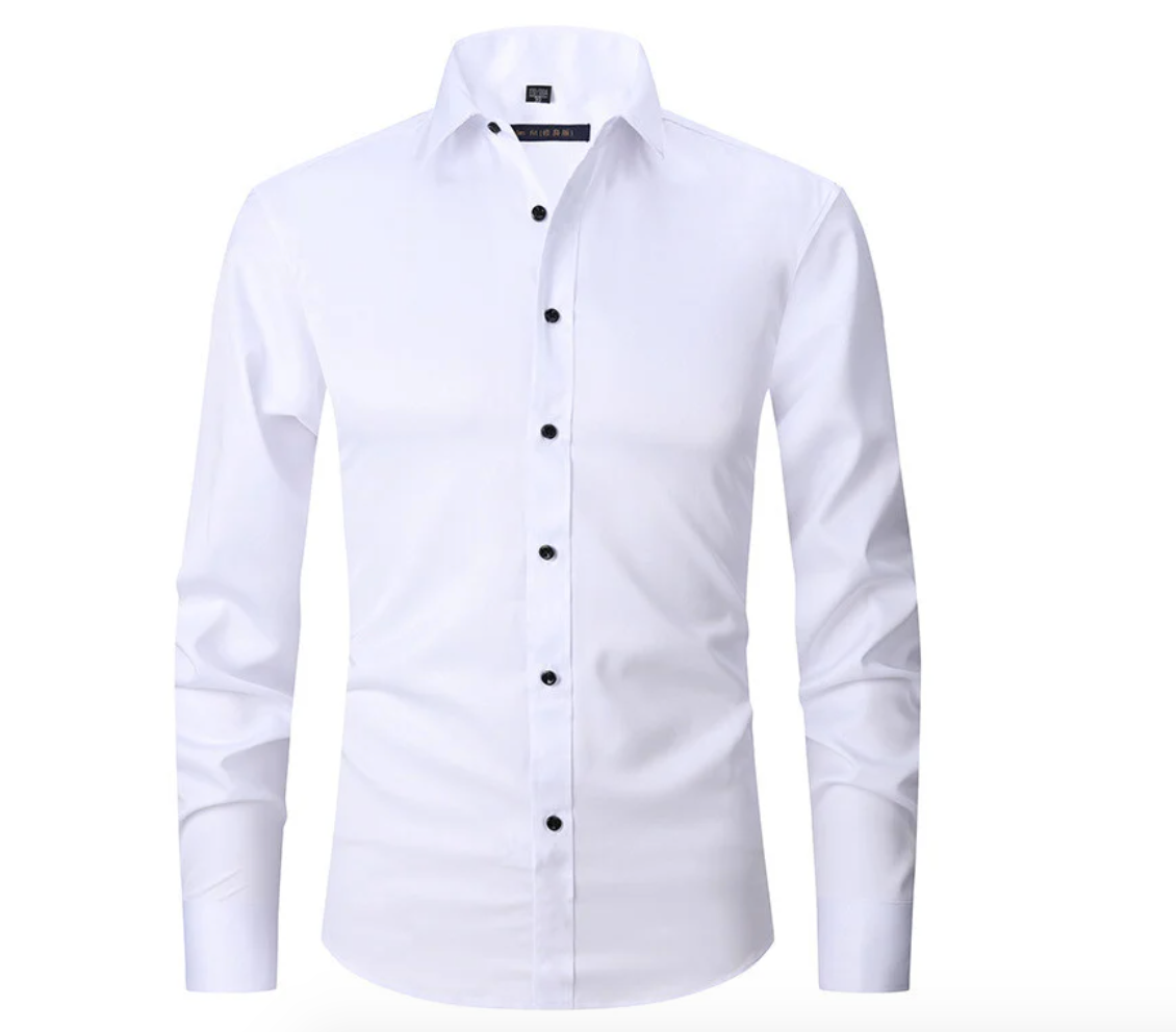 Ganti Stretch Shirt | Casual heren overhemd met premium stretch voor de beste pasvorm