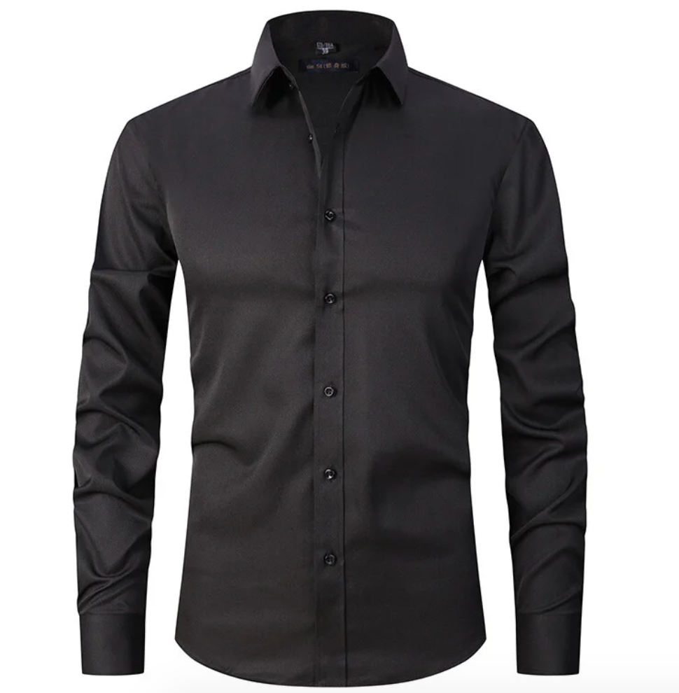Ganti Stretch Shirt | Casual heren overhemd met premium stretch voor de beste pasvorm