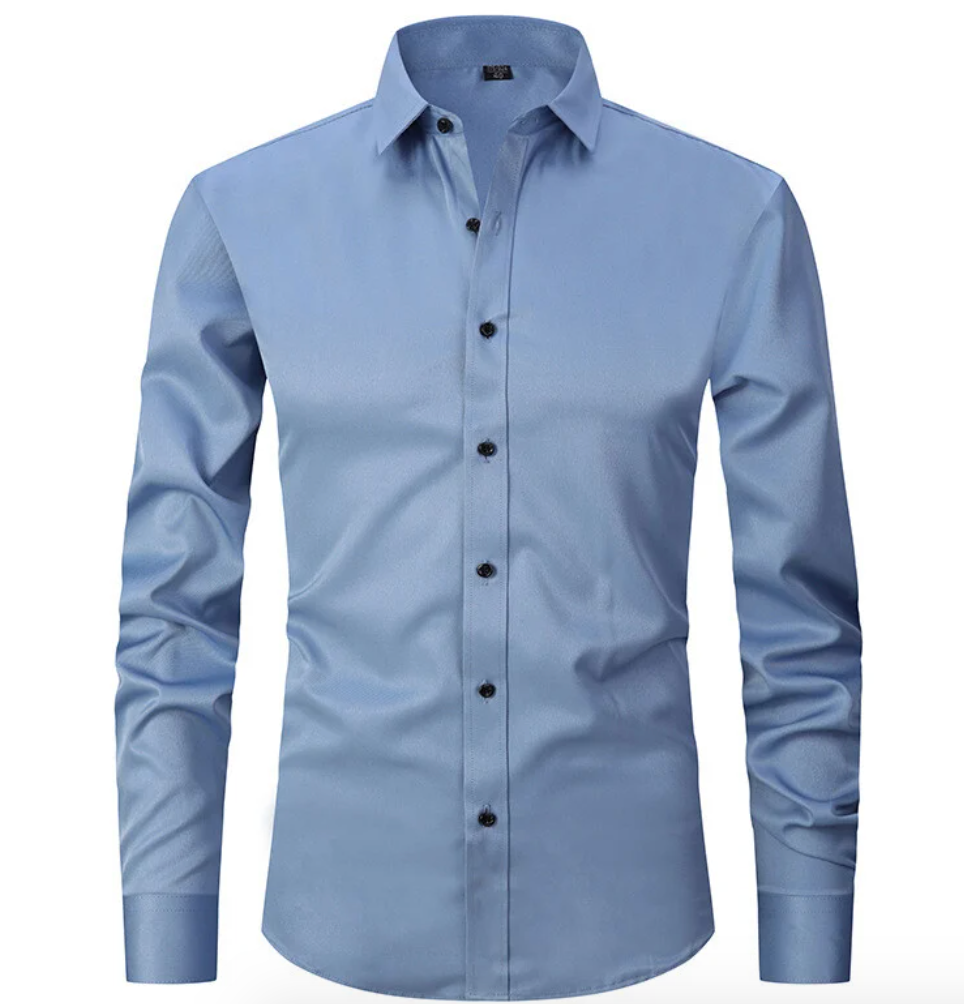 Ganti Stretch Shirt | Casual heren overhemd met premium stretch voor de beste pasvorm