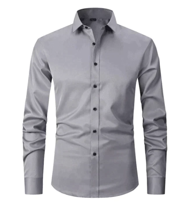Ganti Stretch Shirt | Casual heren overhemd met premium stretch voor de beste pasvorm