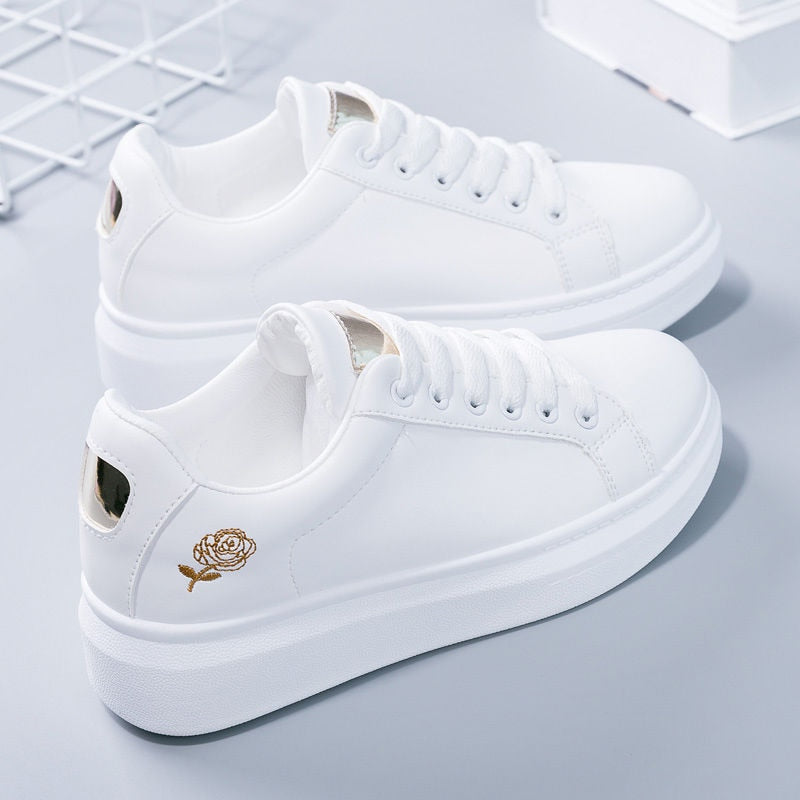 Queen witte sportschoenen | Witte damesschoenen met ergonomische zool