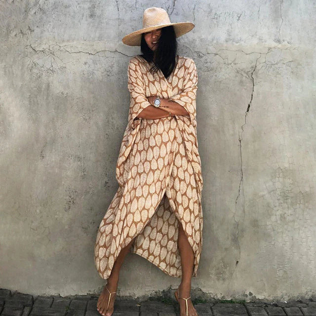 Lana Kimono jurk | Elegant strandgewaad voor vrouwen