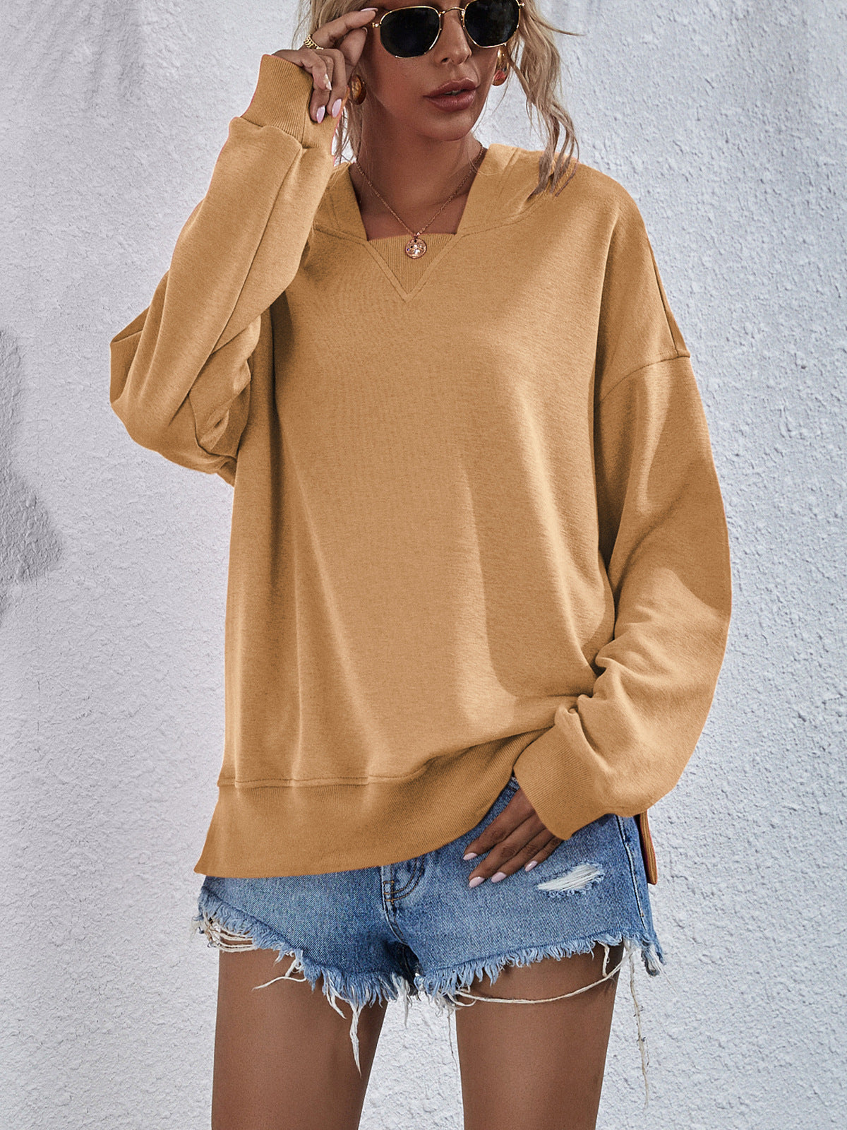 Lelya Hoodie | Trendy zachte sweater voor vrouwen