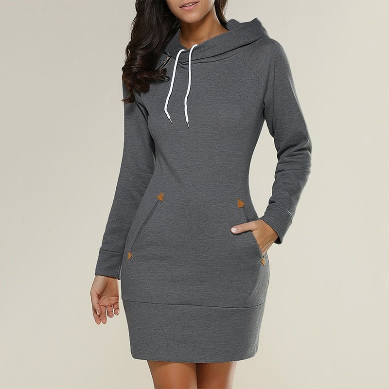 Wolfskin Hoodie | Comfortabele knielange trui voor vrouwen