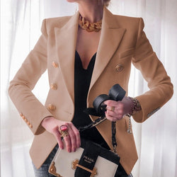 Isabella Blazer | Elegante luxe blazer met knopen voor vrouwen