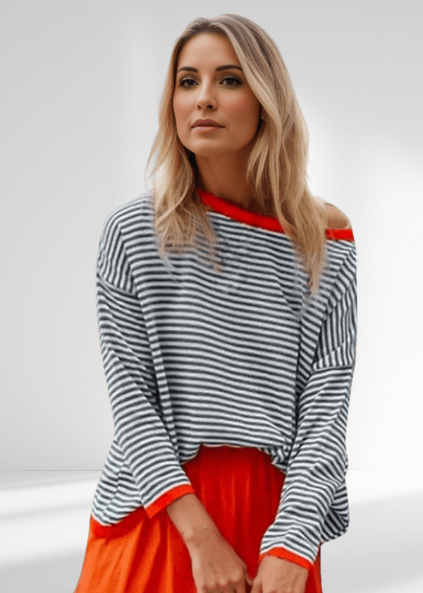 Debby Sweater | Trendy gestreepte trui voor vrouwen