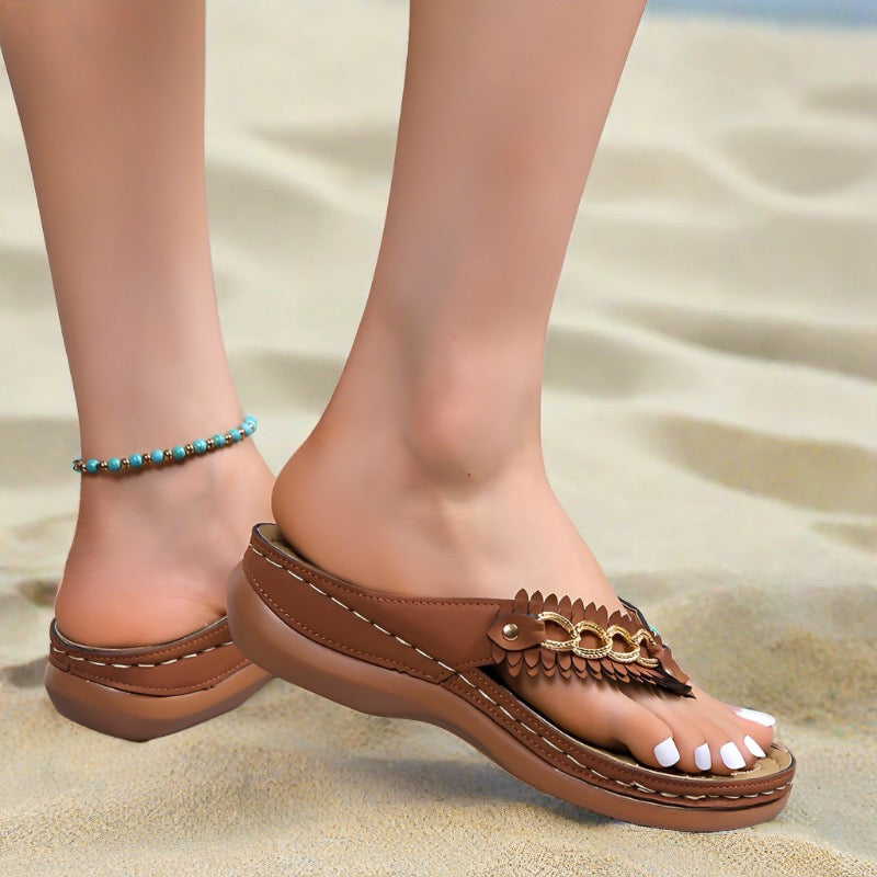Nela Sandalen | Unieke en stijlvolle anti-slip sandalen voor het strand