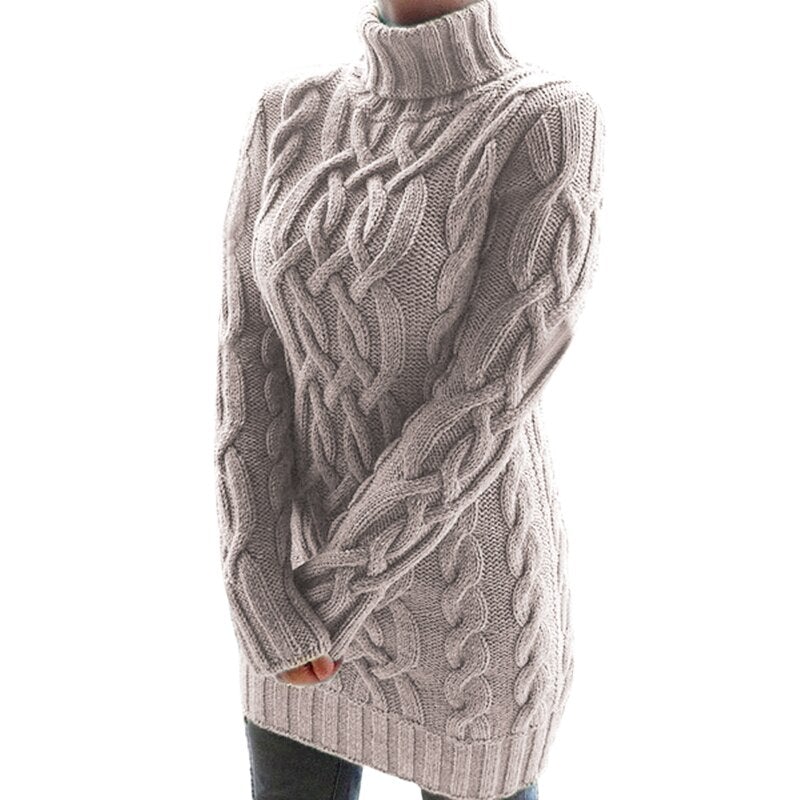 Kelly Sweater | Elegante trendy trui met rolkraag voor het najaar